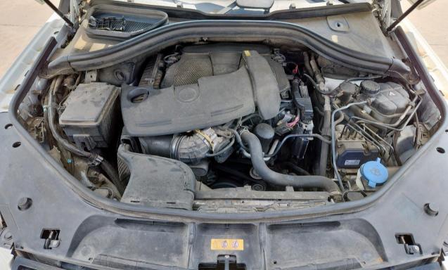 4JGDA5JB2FA489575 - 2015 MERCEDES-BENZ ML 350 WHITE photo 12