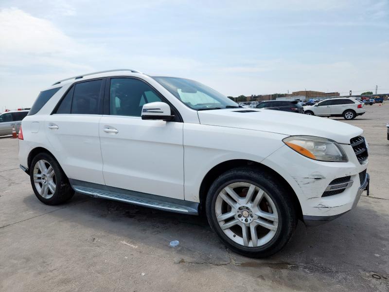 4JGDA5JB2FA489575 - 2015 MERCEDES-BENZ ML 350 WHITE photo 4