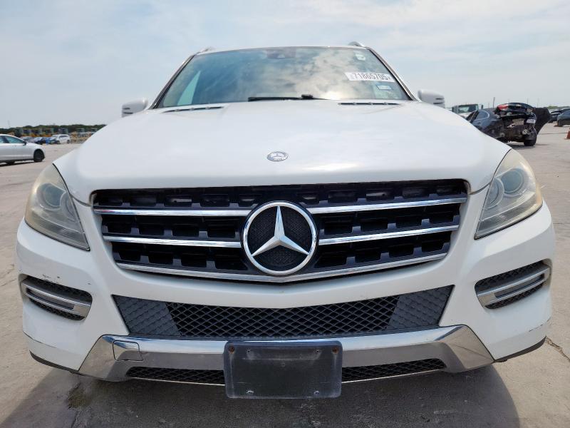 4JGDA5JB2FA489575 - 2015 MERCEDES-BENZ ML 350 WHITE photo 5