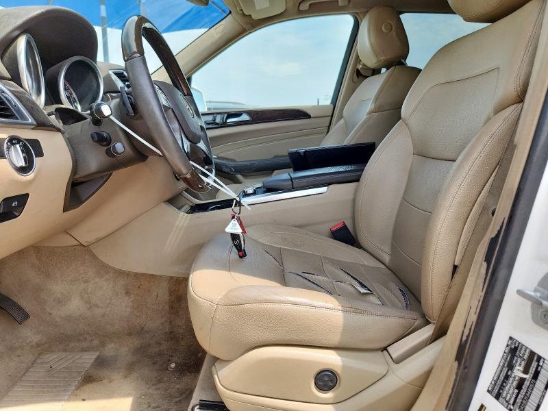 4JGDA5JB2FA489575 - 2015 MERCEDES-BENZ ML 350 WHITE photo 7