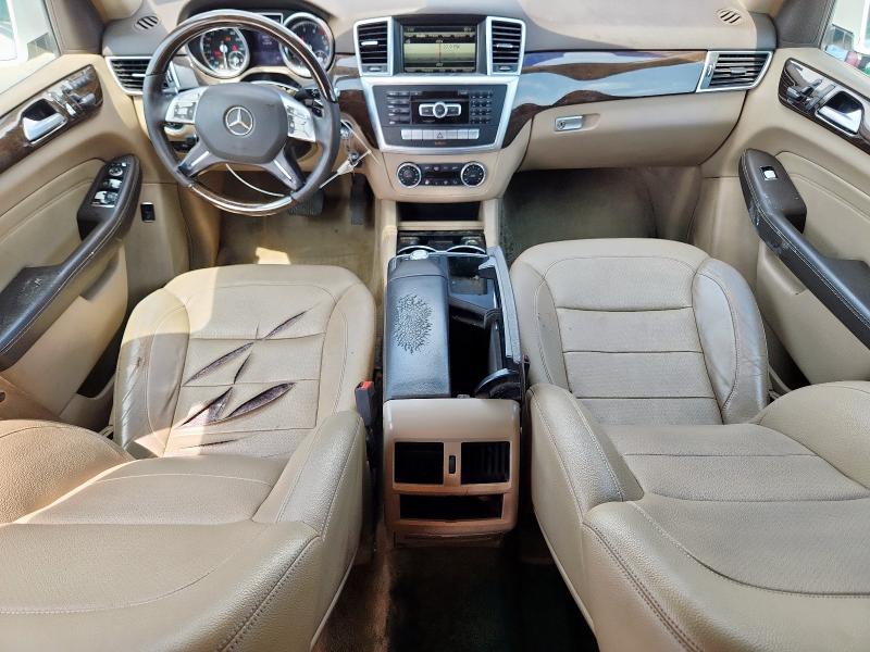 4JGDA5JB2FA489575 - 2015 MERCEDES-BENZ ML 350 WHITE photo 8