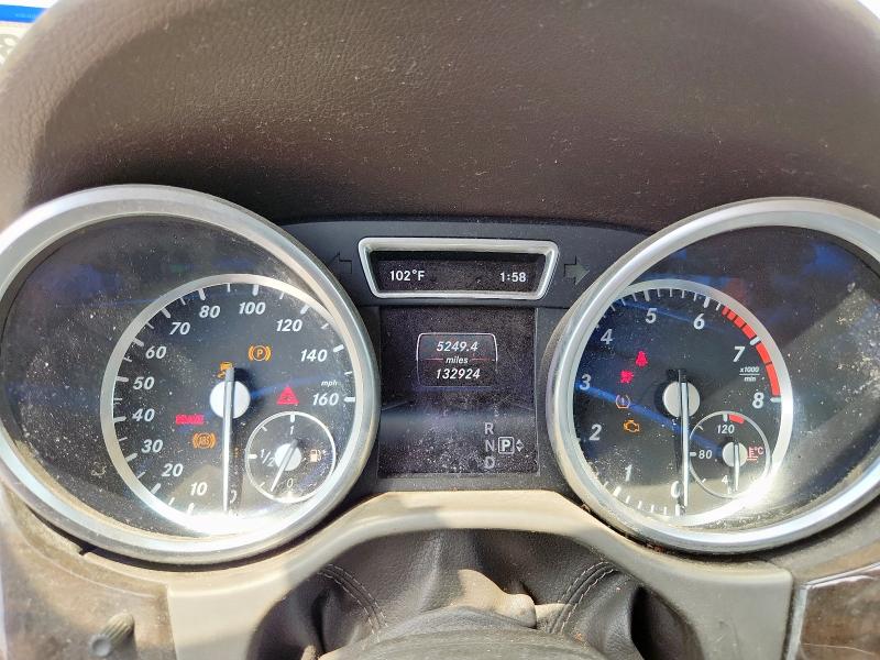 4JGDA5JB2FA489575 - 2015 MERCEDES-BENZ ML 350 WHITE photo 9