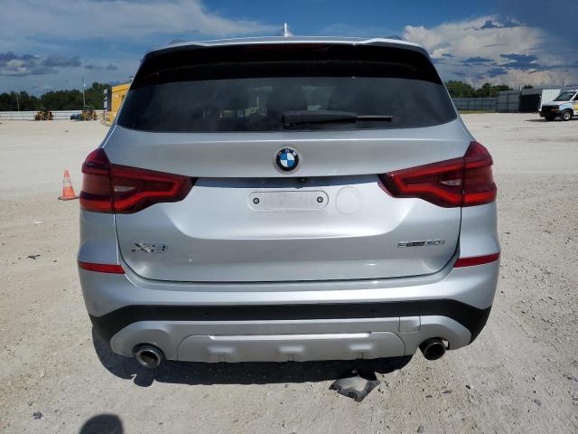 5UXTR7C55KLE88559 - 2019 BMW X3 SDRIVE30I SILVER photo 6