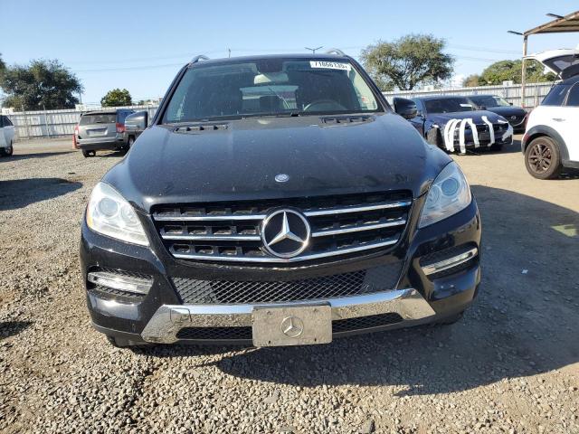 4JGDA5HB4CA078468 - 2012 MERCEDES-BENZ ML 350 4MATIC BLACK photo 5