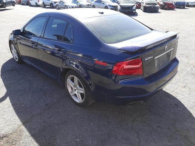 19UUA66226A077435 - 2006 ACURA 3.2TL BLUE photo 2