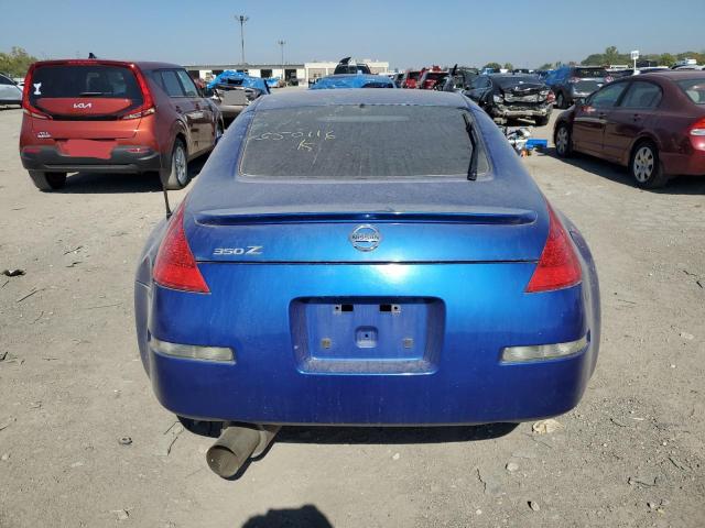 JN1BZ34E07M550116 - 2007 NISSAN 350Z COUPE BLUE photo 6