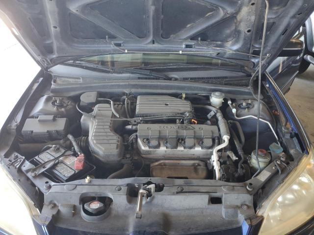 JHMES16505S000342 - 2005 HONDA CIVIC LX 蓝色 照片 11