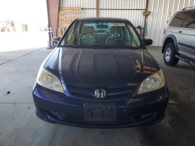 JHMES16505S000342 - 2005 HONDA CIVIC LX 蓝色 照片 5