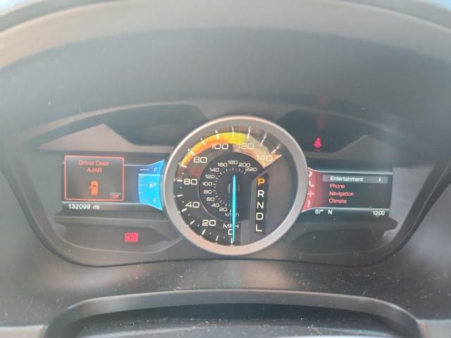 1FM5K7F97DGA10757 - 2013 FORD EXPLORER LIMITED შავი ფოტო 9