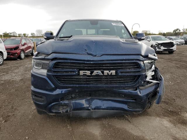 1C6SRFJT8KN845346 - 2019 RAM 1500 LARAMIE BLUE photo 5