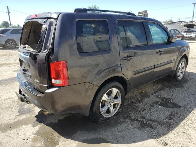 5FNYF4H54CB062399 - 2012 HONDA PILOT EXL BROWN photo 3