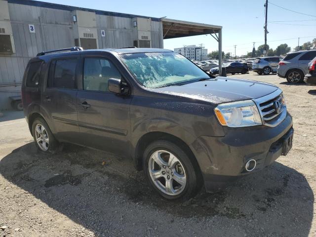 5FNYF4H54CB062399 - 2012 HONDA PILOT EXL BROWN photo 4