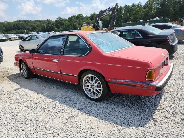 WBAEC8412K3268545 - 1989 BMW 635 CSI AUTOMATIC RED photo 2