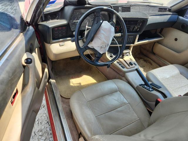 WBAEC8412K3268545 - 1989 BMW 635 CSI AUTOMATIC RED photo 8