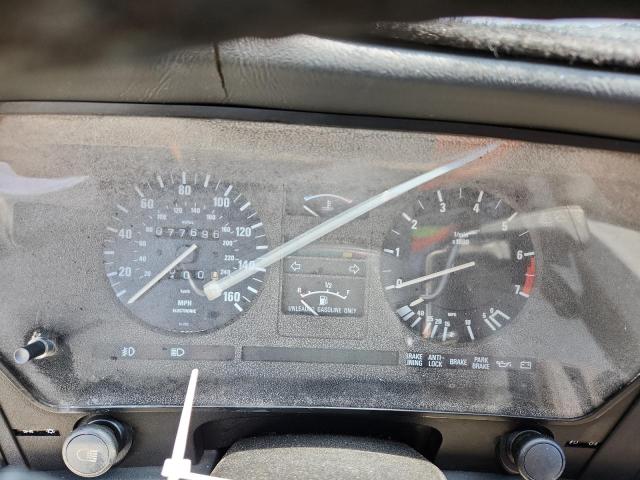 WBAEC8412K3268545 - 1989 BMW 635 CSI AUTOMATIC RED photo 9