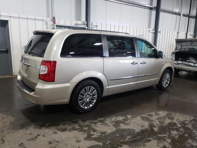 2C4RC1CG4DR802740 - 2013 CHRYSLER TOWN & COU TOURING L GOLD photo 3