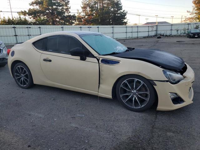 JF1ZNAA12D1707662 - 2013 TOYOTA SCION FR-S BEIGE photo 4