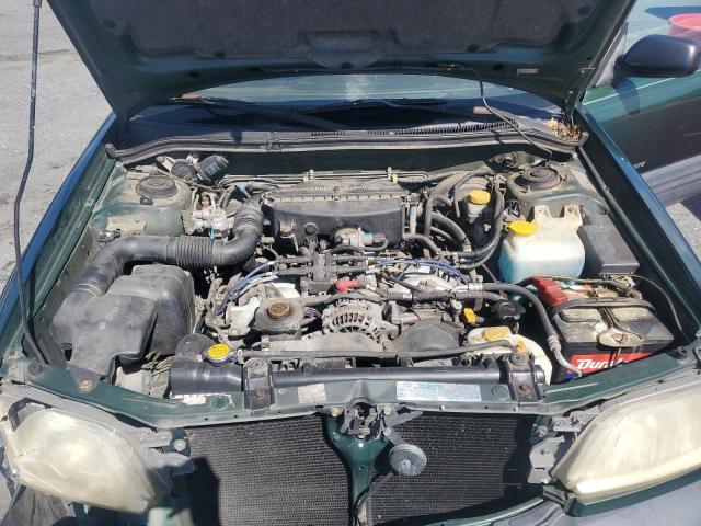 JF1SF63562H723895 - 2002 SUBARU FORESTER L GREEN photo 11