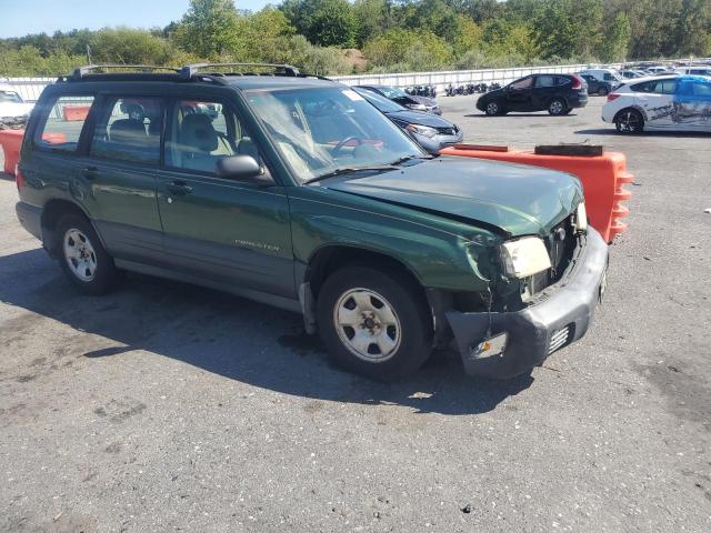 JF1SF63562H723895 - 2002 SUBARU FORESTER L GREEN photo 4