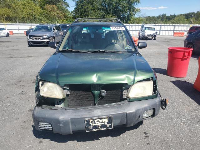 JF1SF63562H723895 - 2002 SUBARU FORESTER L GREEN photo 5