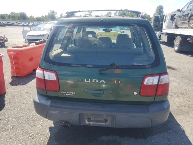 JF1SF63562H723895 - 2002 SUBARU FORESTER L GREEN photo 6