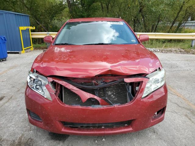 4T4BF3EK4BR203747 - 2011 TOYOTA CAMRY BASE წითელი ფოტო 5
