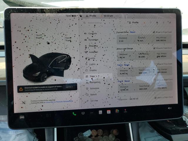 5YJ3E1EA5KF193062 - 2019 TESLA MODEL 3 Siyah fotoğraf 9