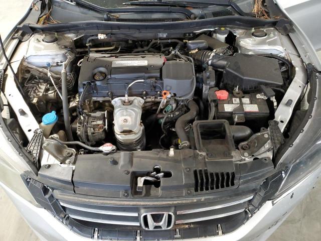 1HGCR2F30EA100327 - 2014 HONDA ACCORD LX SILVER photo 11