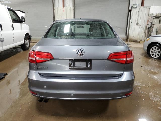 3VW2K7AJ5FM291732 - 2015 VOLKSWAGEN JETTA BASE GRAY photo 6