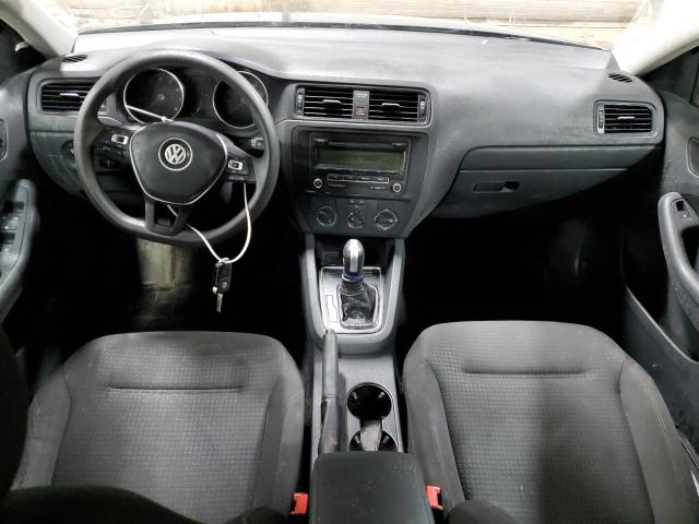 3VW2K7AJ5FM291732 - 2015 VOLKSWAGEN JETTA BASE GRAY photo 8