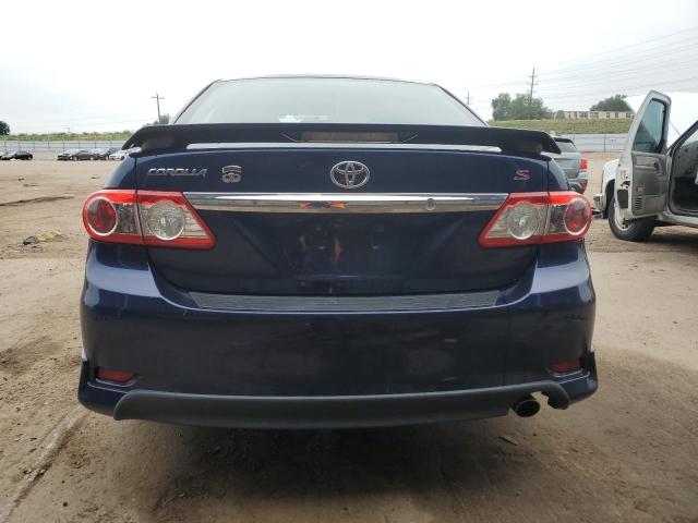5YFBU4EE2DP079742 - 2013 TOYOTA COROLLA BASE أزرق صورة 6