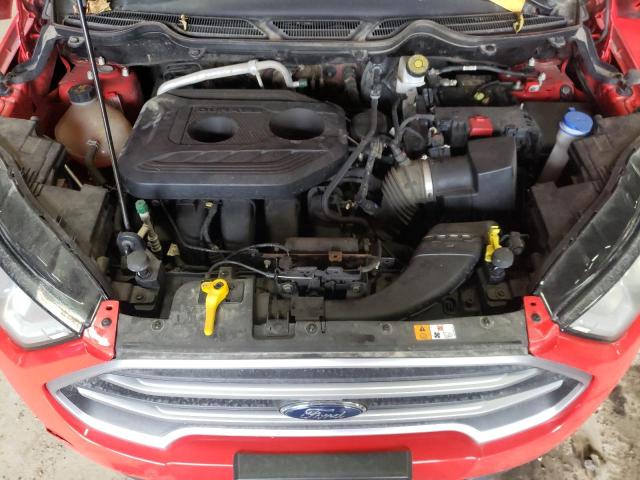 MAJ6S3GL6MC411273 - 2021 FORD ECOSPORT SE RED photo 11