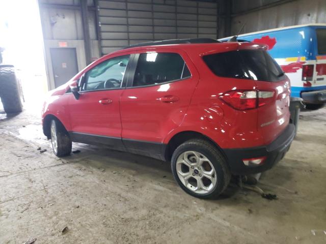 MAJ6S3GL6MC411273 - 2021 FORD ECOSPORT SE RED photo 2