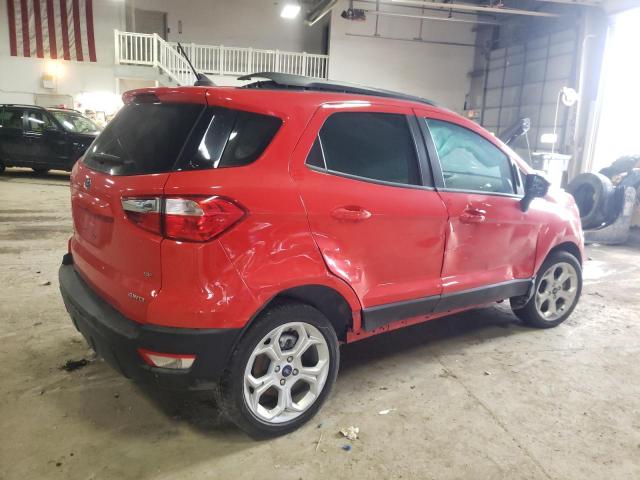 MAJ6S3GL6MC411273 - 2021 FORD ECOSPORT SE RED photo 3