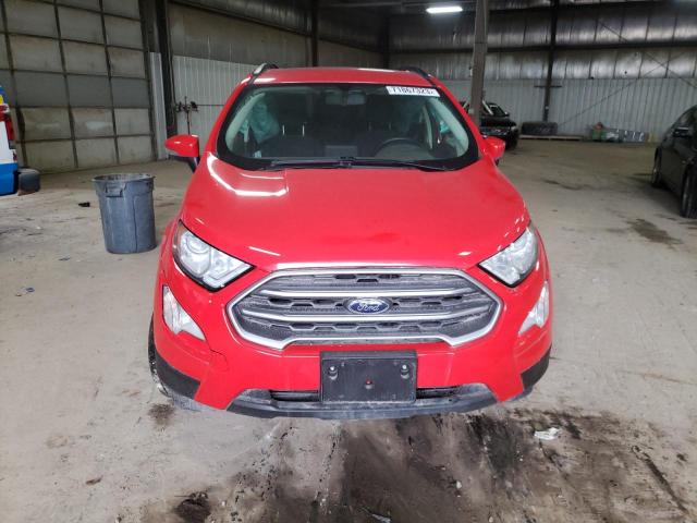 MAJ6S3GL6MC411273 - 2021 FORD ECOSPORT SE RED photo 5