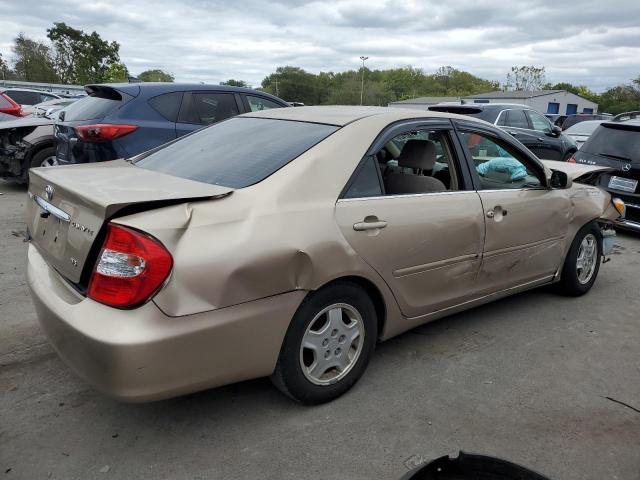 4T1BF32K12U034317 - 2002 TOYOTA CAMRY LE TAN photo 3