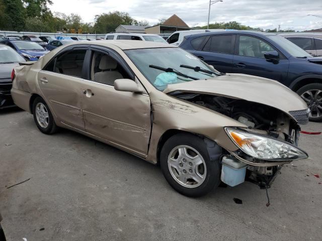 4T1BF32K12U034317 - 2002 TOYOTA CAMRY LE TAN photo 4