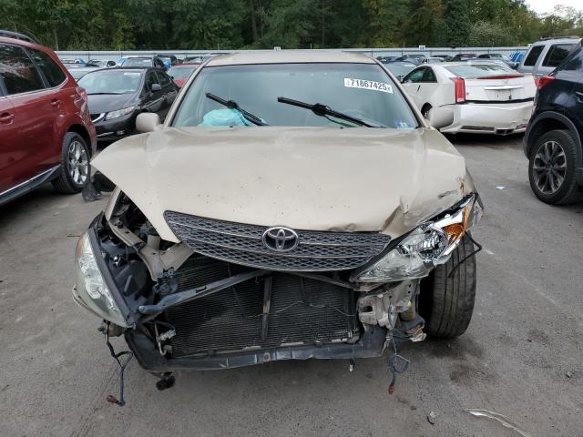 4T1BF32K12U034317 - 2002 TOYOTA CAMRY LE TAN photo 5