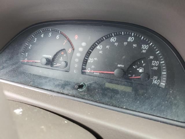 4T1BF32K12U034317 - 2002 TOYOTA CAMRY LE TAN photo 9