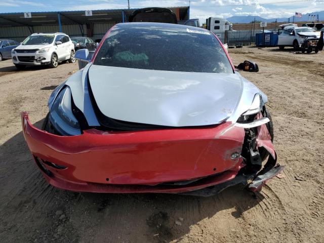 5YJ3E1EB3JF087734 - 2018 TESLA MODEL 3 Двухцветный фото 5