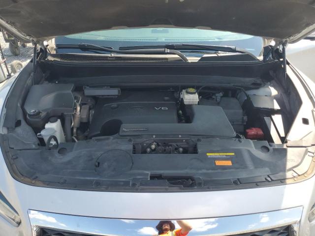 5N1AL0MM6GC522628 - 2016 INFINITI QX60 SILVER photo 12