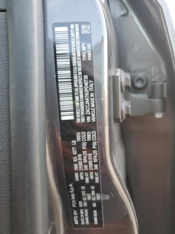 ZACCJAAT9GPD46738 - 2016 JEEP RENEGADE SPORT GRAY photo 13