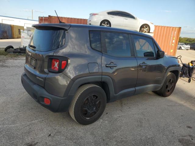 ZACCJAAT9GPD46738 - 2016 JEEP RENEGADE SPORT GRAY photo 3