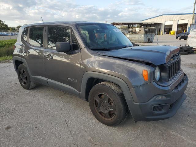 ZACCJAAT9GPD46738 - 2016 JEEP RENEGADE SPORT GRAY photo 4