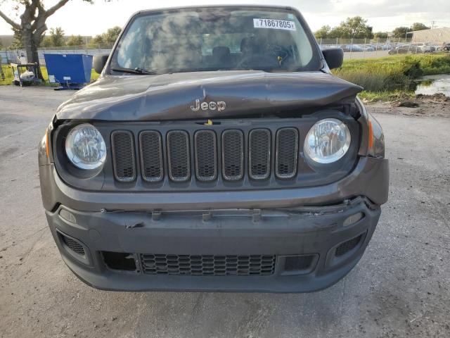 ZACCJAAT9GPD46738 - 2016 JEEP RENEGADE SPORT GRAY photo 5