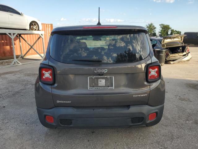 ZACCJAAT9GPD46738 - 2016 JEEP RENEGADE SPORT GRAY photo 6