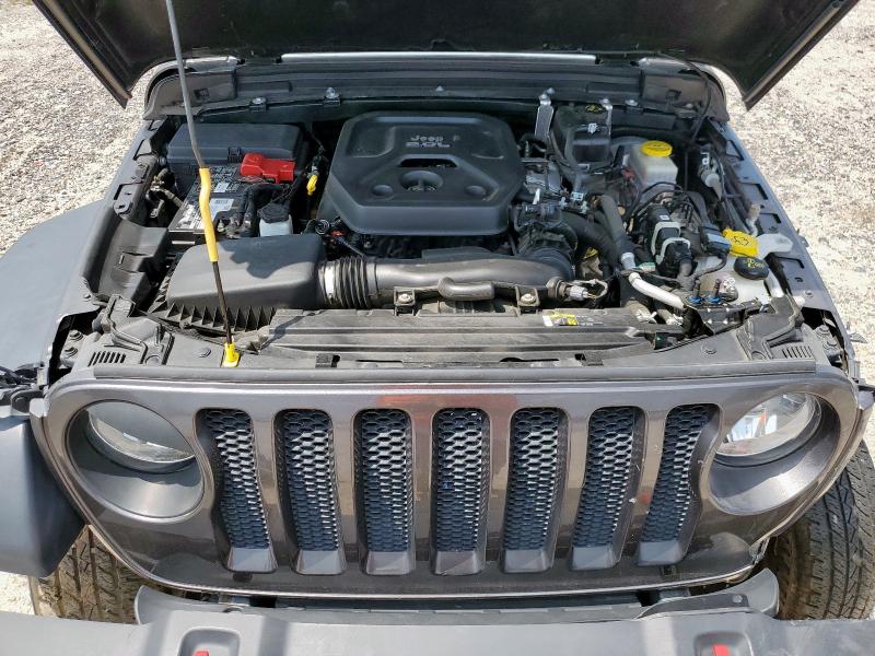 1C4HJXDN1LW227052 - 2020 JEEP WRANGLER U SPORT Gri fotoğraf 12