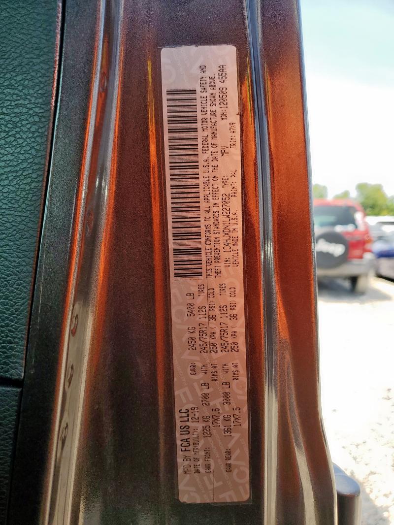 1C4HJXDN1LW227052 - 2020 JEEP WRANGLER U SPORT Gri fotoğraf 13