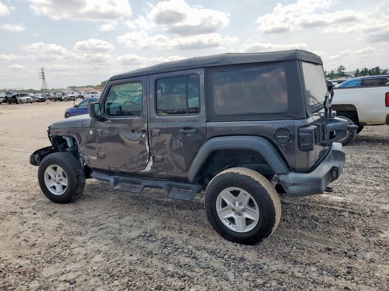 1C4HJXDN1LW227052 - 2020 JEEP WRANGLER U SPORT Gri fotoğraf 2