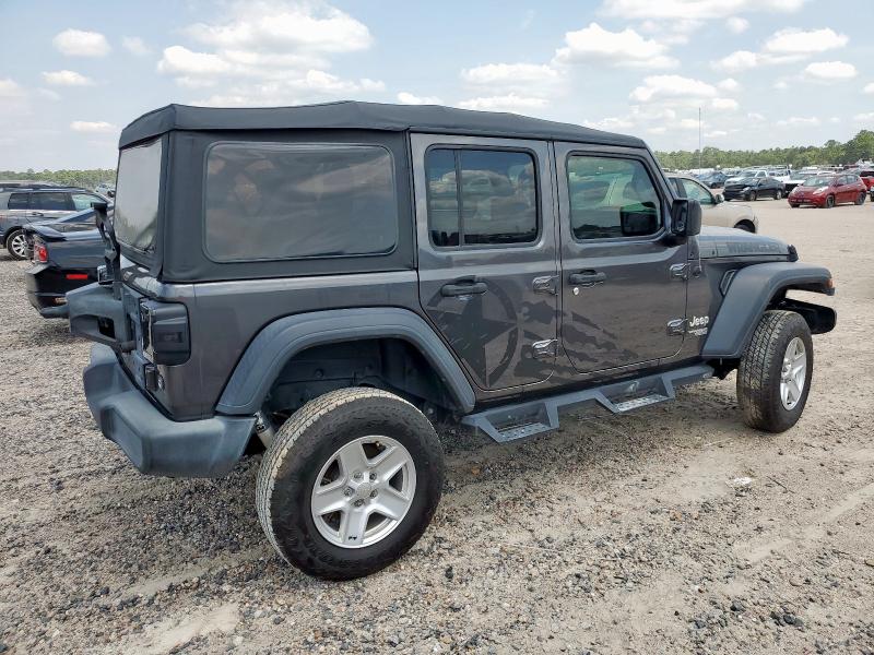 1C4HJXDN1LW227052 - 2020 JEEP WRANGLER U SPORT Gri fotoğraf 3